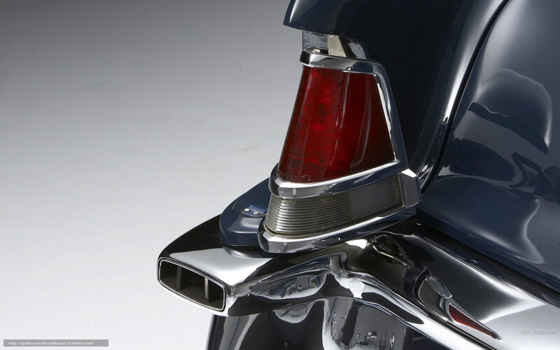 classic car taillight detail