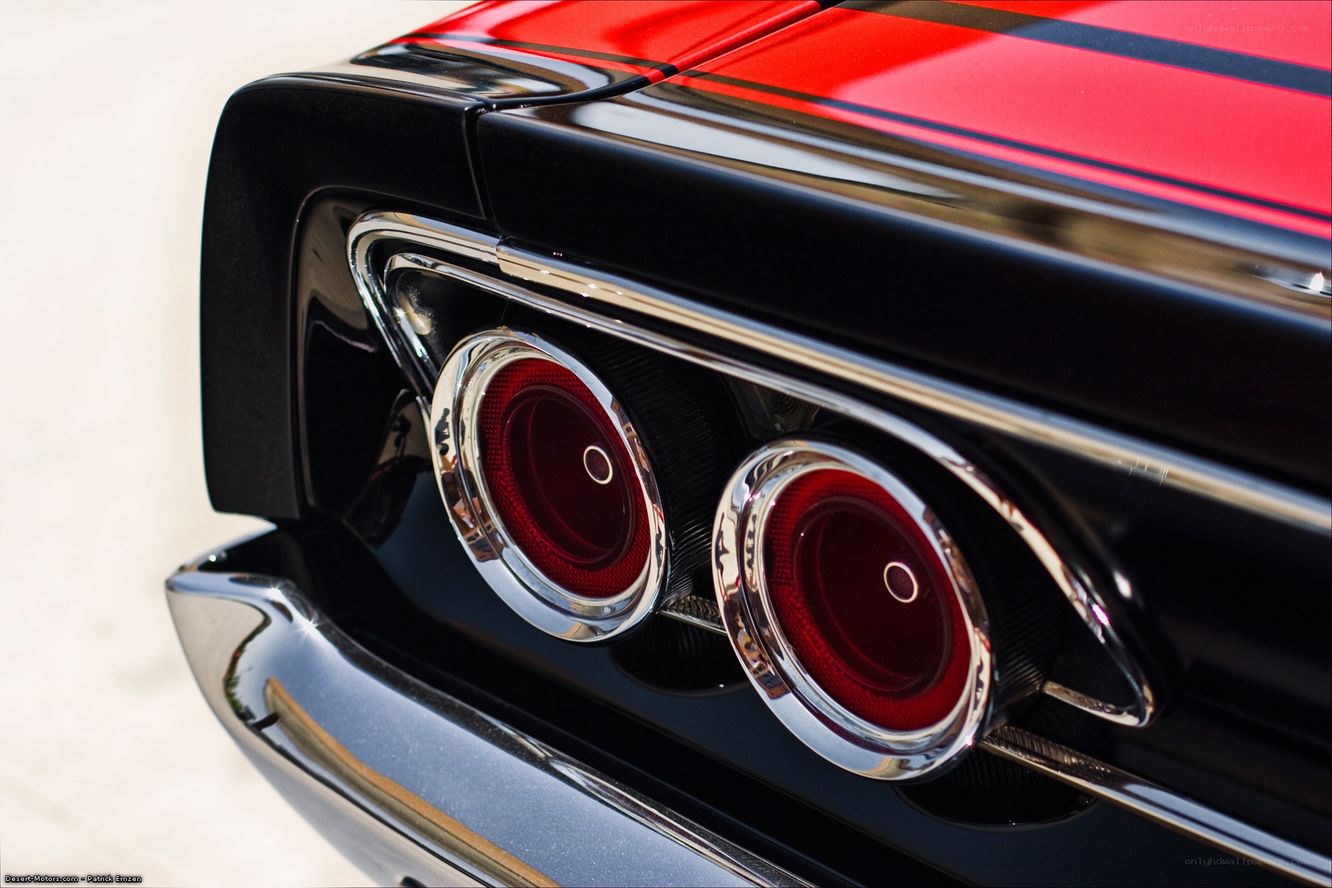 classic car taillights