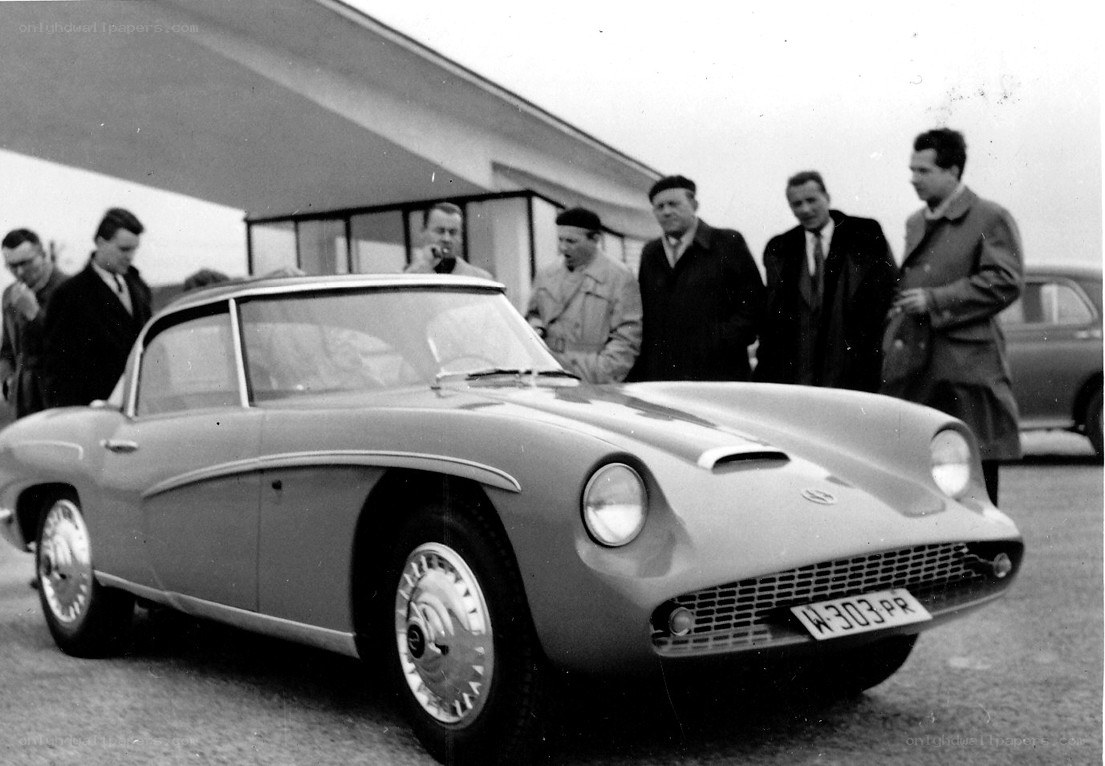 Classic car unveiling event