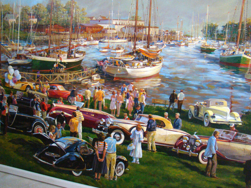 Classic Cars at Harbor