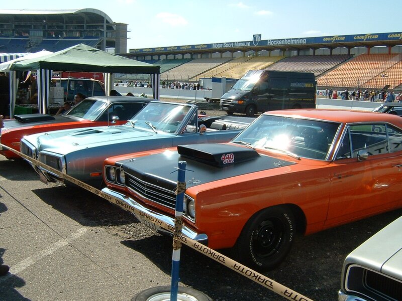Classic cars at Hockenheimring