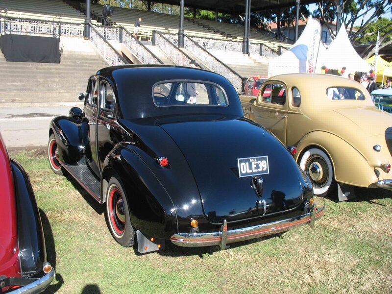 Classic cars at outdoor show