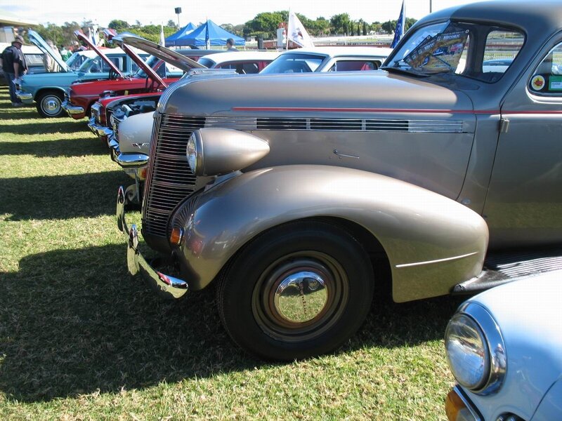Classic cars at outdoor show
