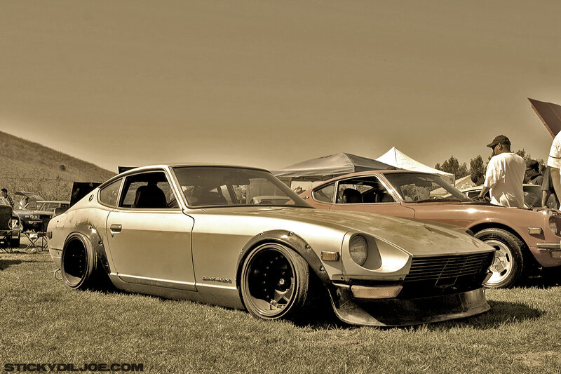 Classic cars at outdoor show