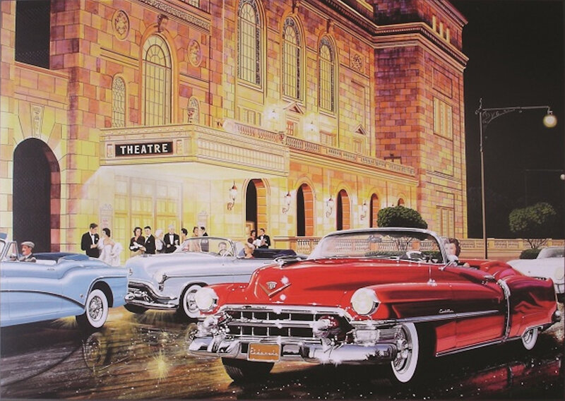 Classic Cars at Theatre