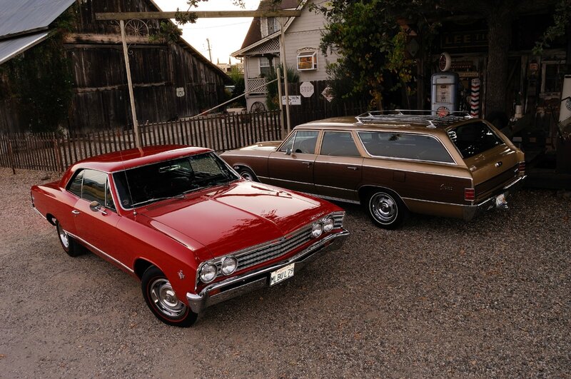 Classic Cars in Gravel