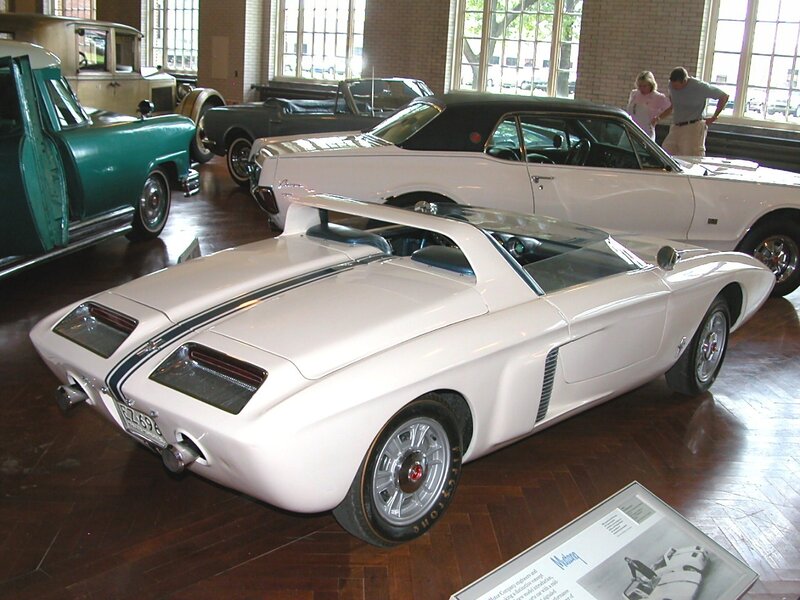 Classic cars on display