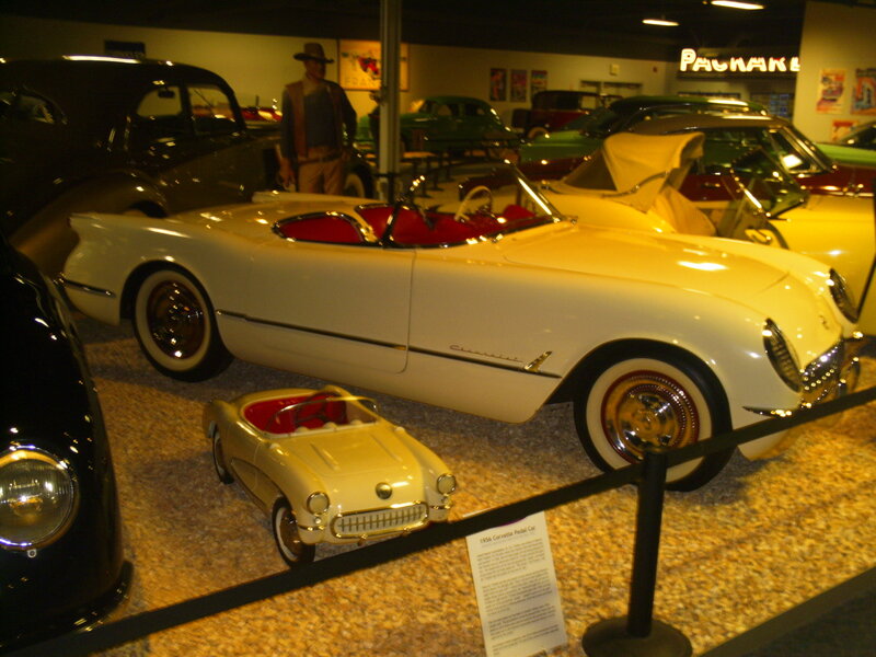 Classic cars on display