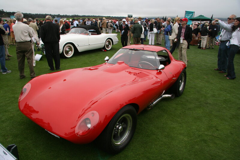 Classic cars on display at event