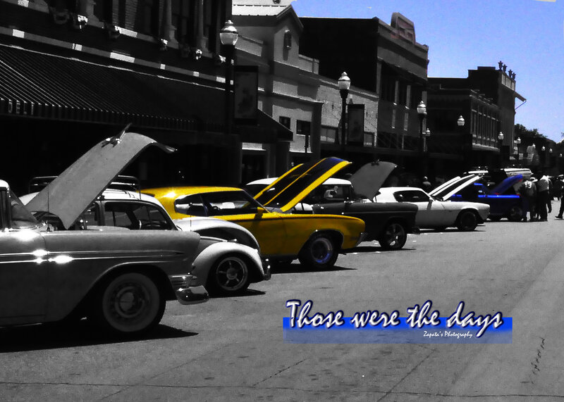 Classic Cars on Display — Black