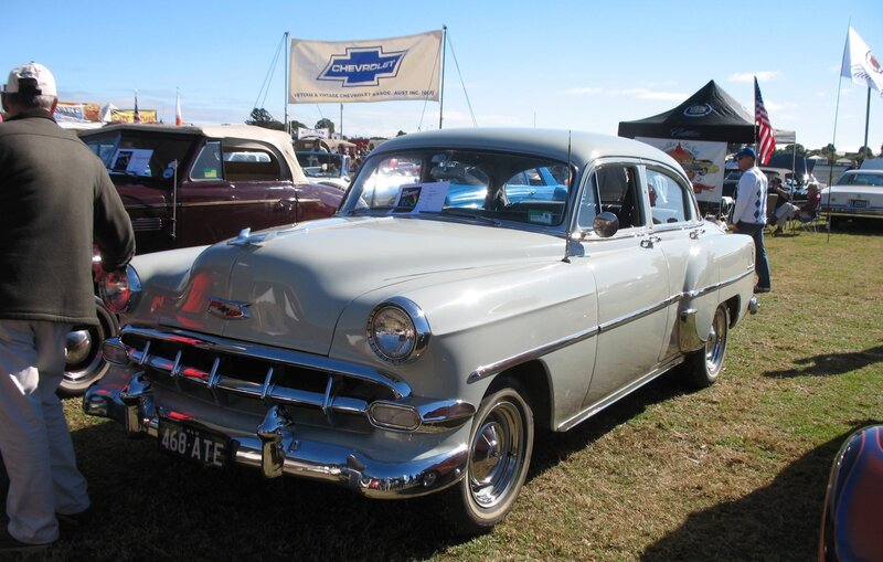 Classic Chevrolet at car show