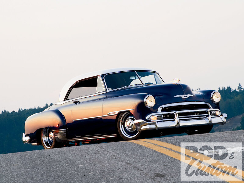 Classic Chevrolet Car — Blue