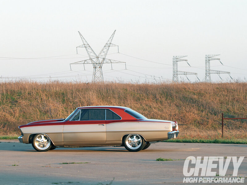 Classic Chevrolet Car — Red