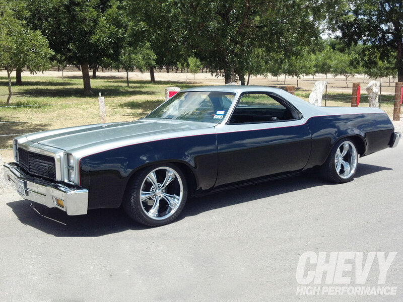 Classic Chevrolet El Camino — Black