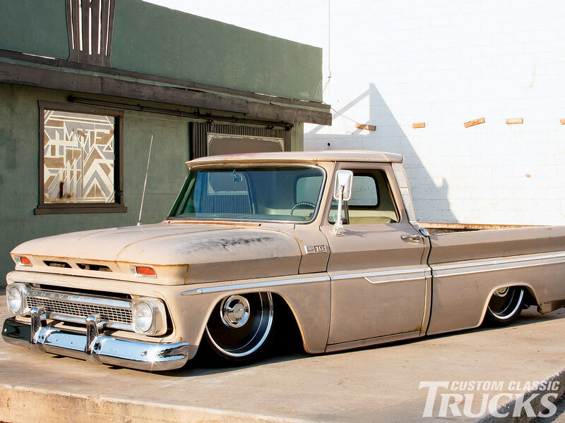 Classic Chevrolet Pickup Truck — Beige
