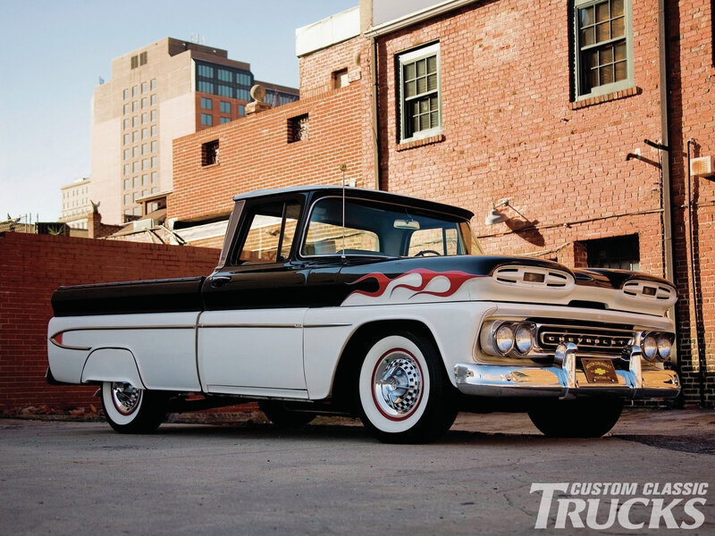 Classic Chevrolet Pickup Truck — Black