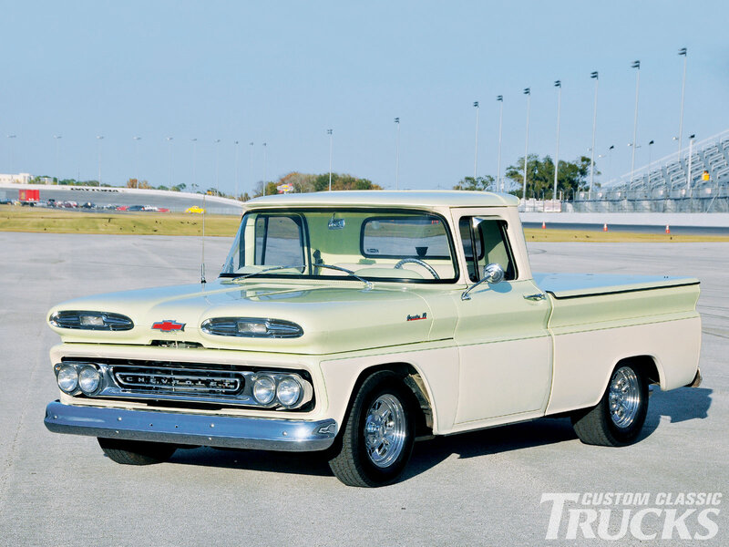 Classic Chevrolet Pickup Truck — Cream