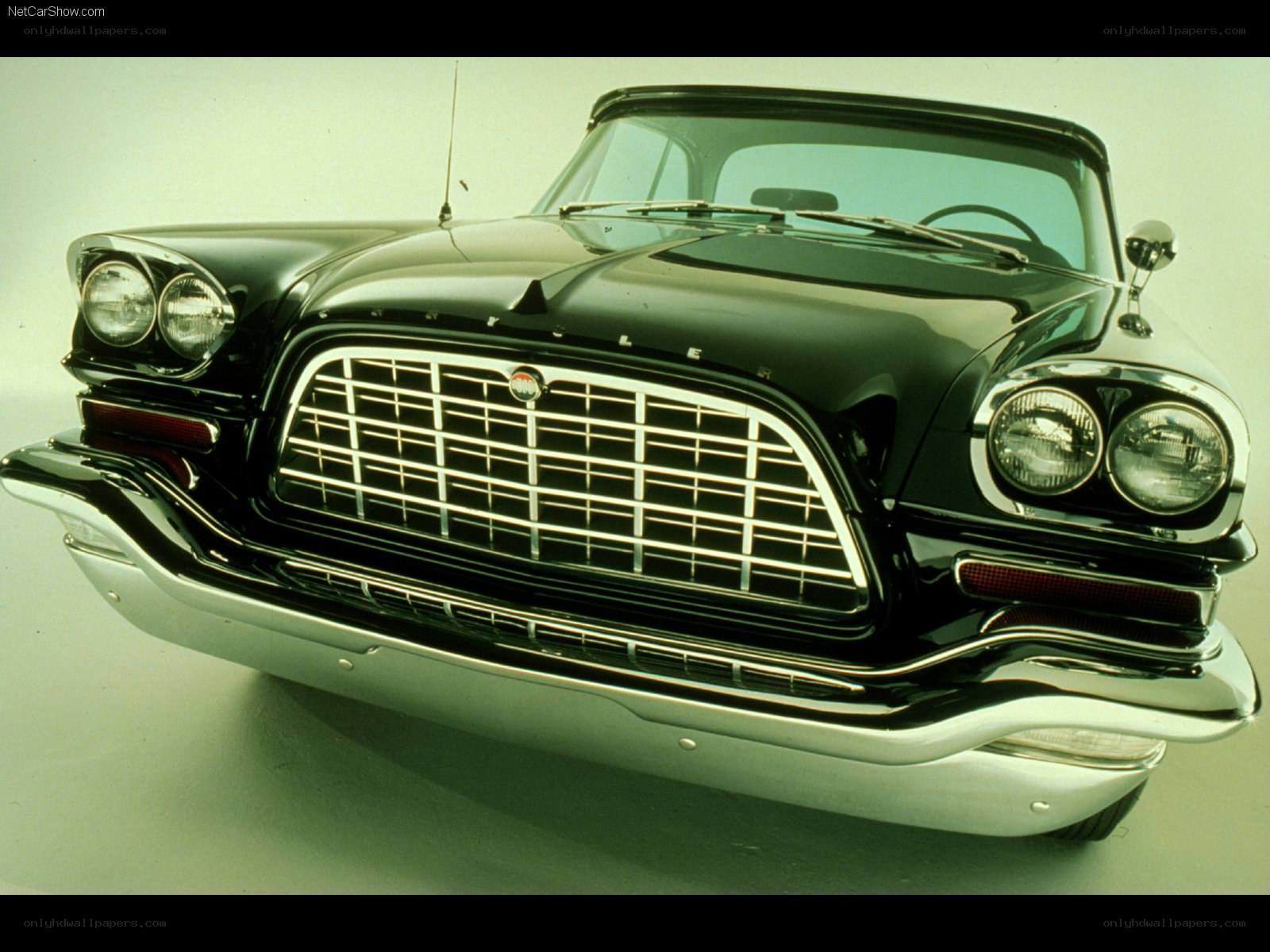 Classic Chrysler car front view