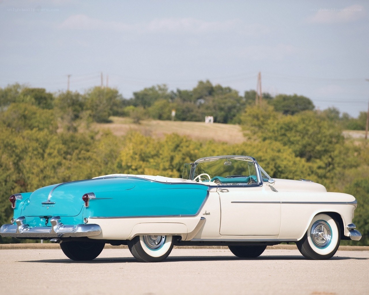 Classic convertible car