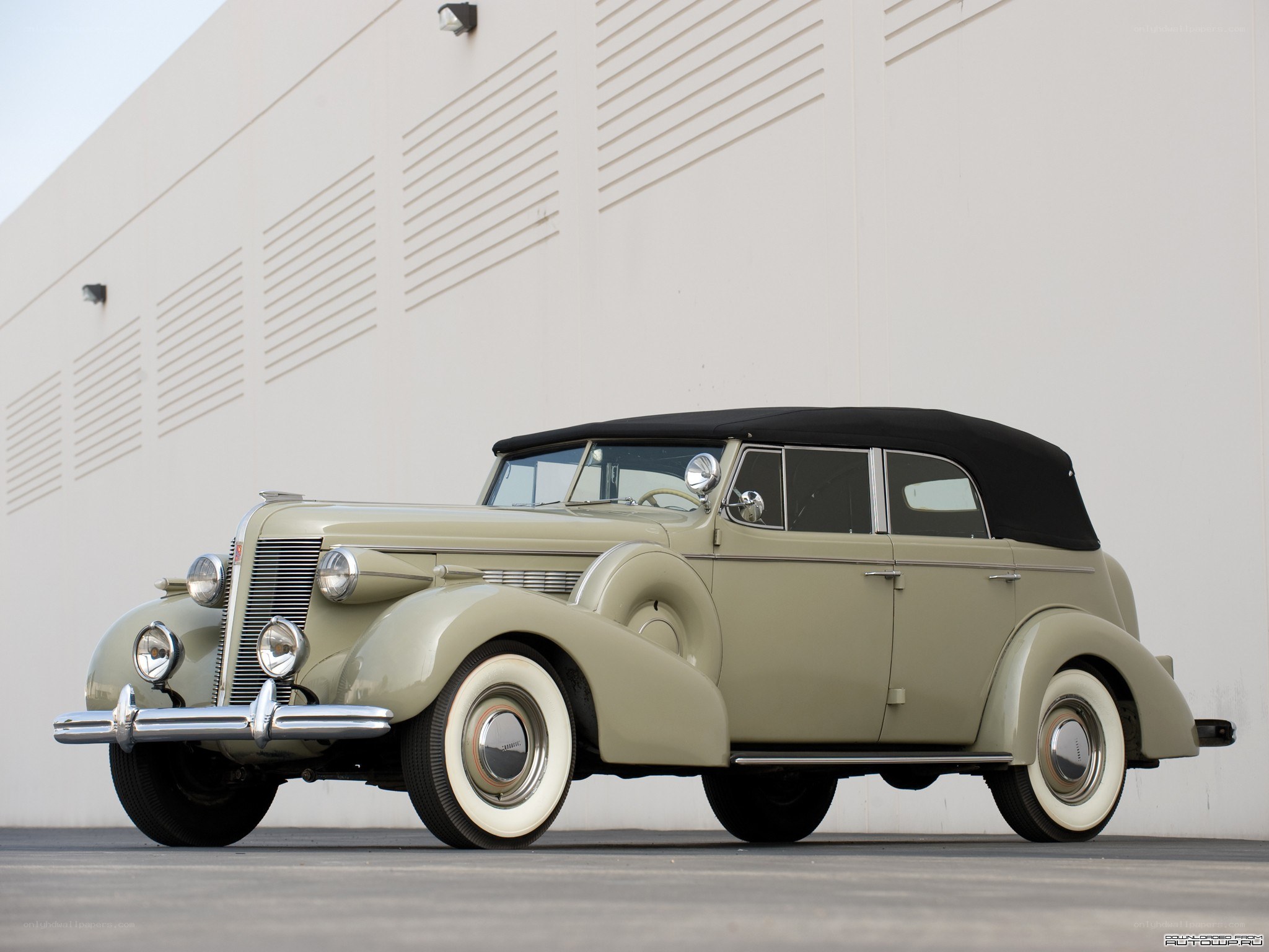 Classic convertible car
