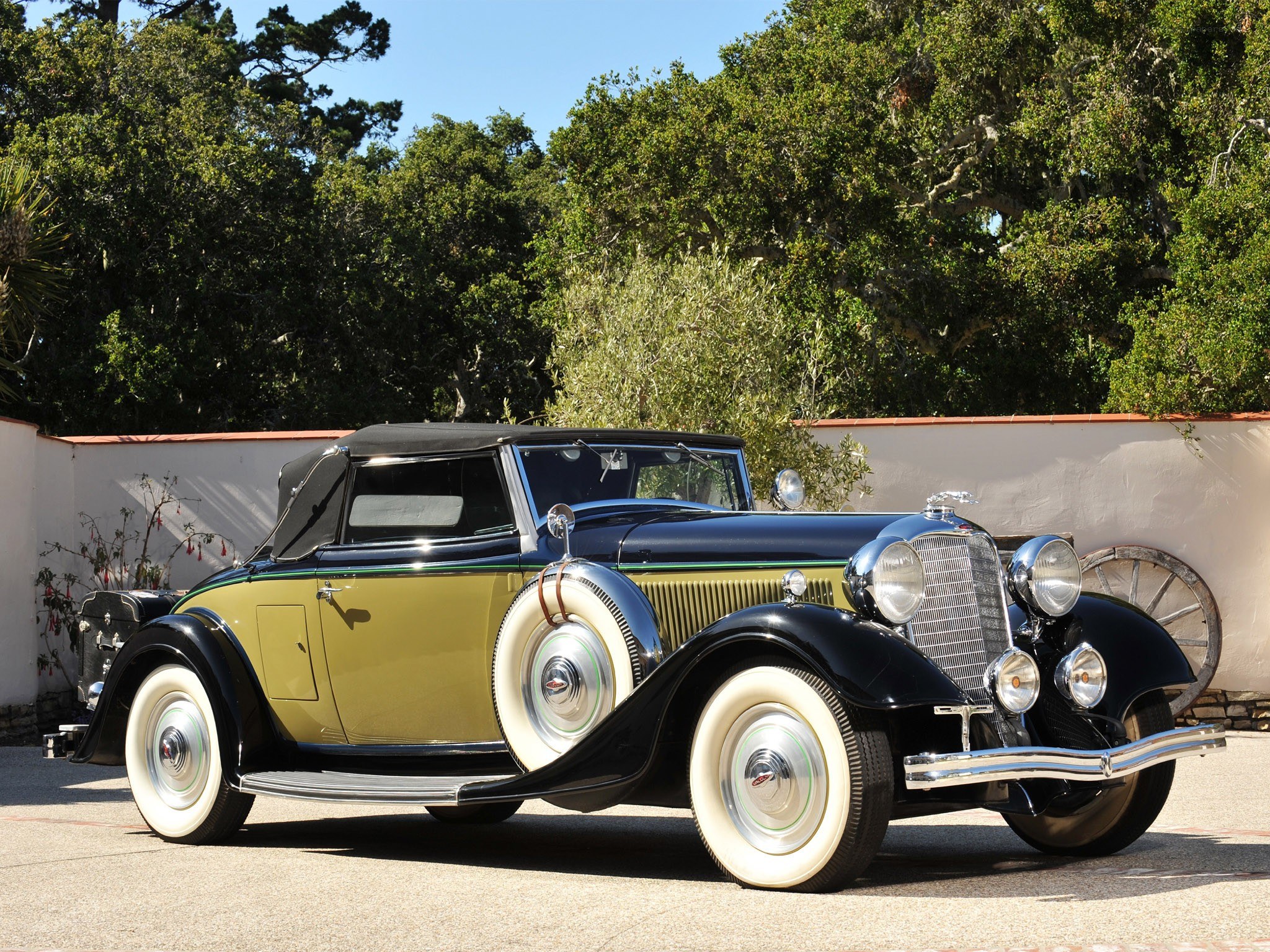 Classic convertible car