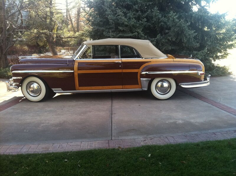 Classic Convertible Car — Brown, Calm