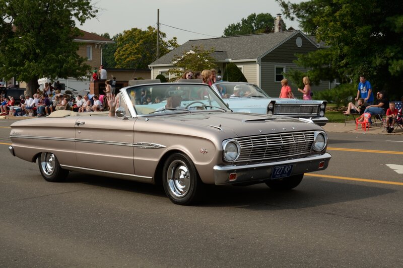 Classic Convertible Car — Brown, Festive, Afternoon