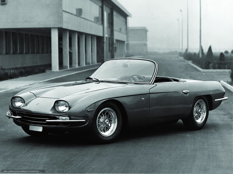 Classic convertible sports car