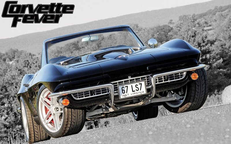 Classic Corvette convertible