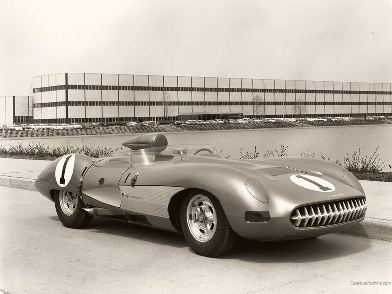 Classic Corvette race car