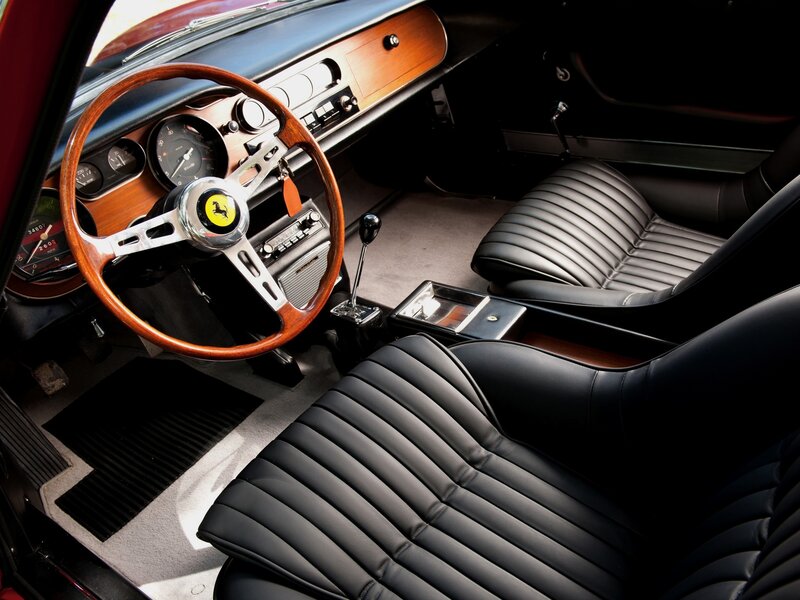 Classic Ferrari interior