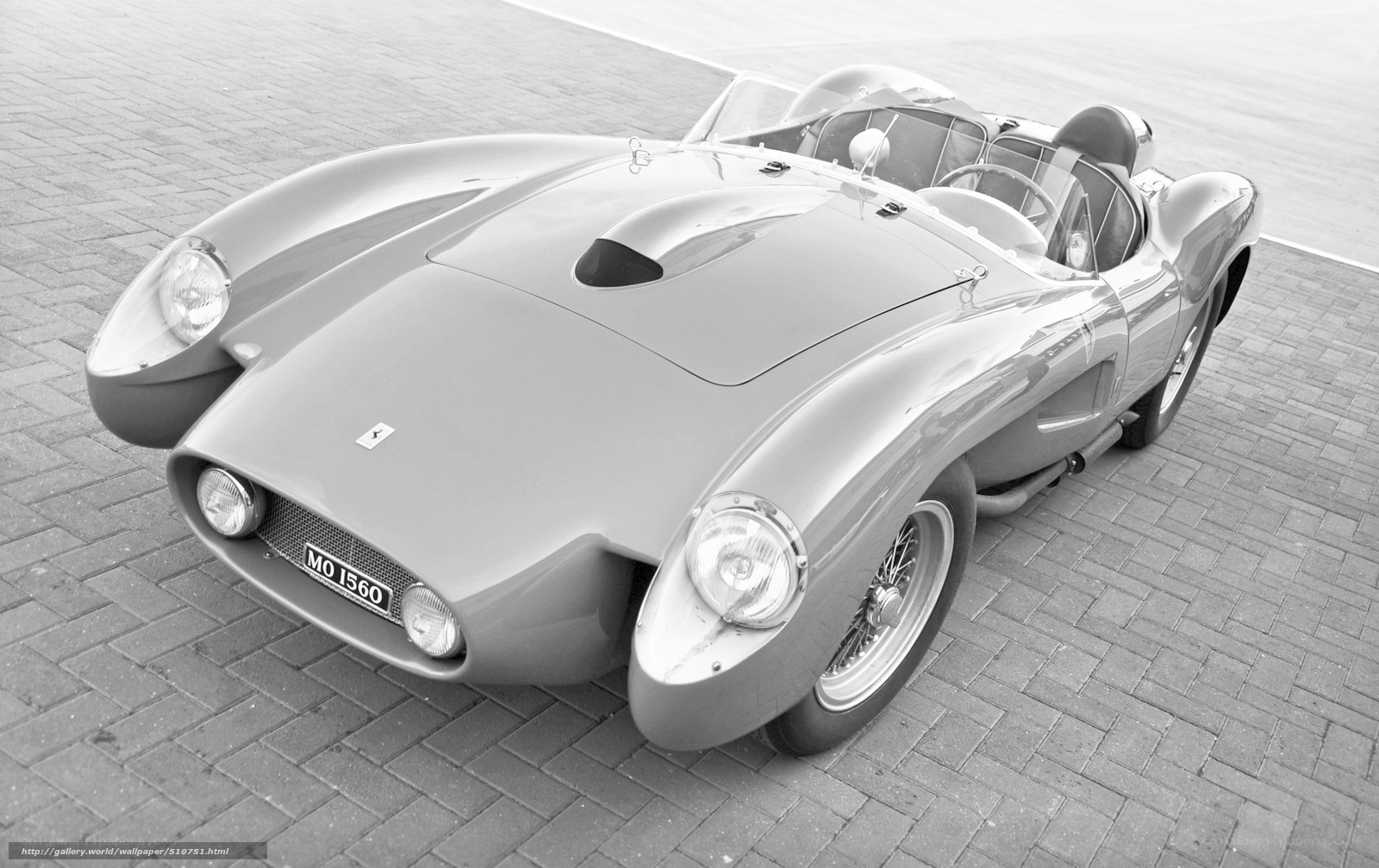 Classic Ferrari race car