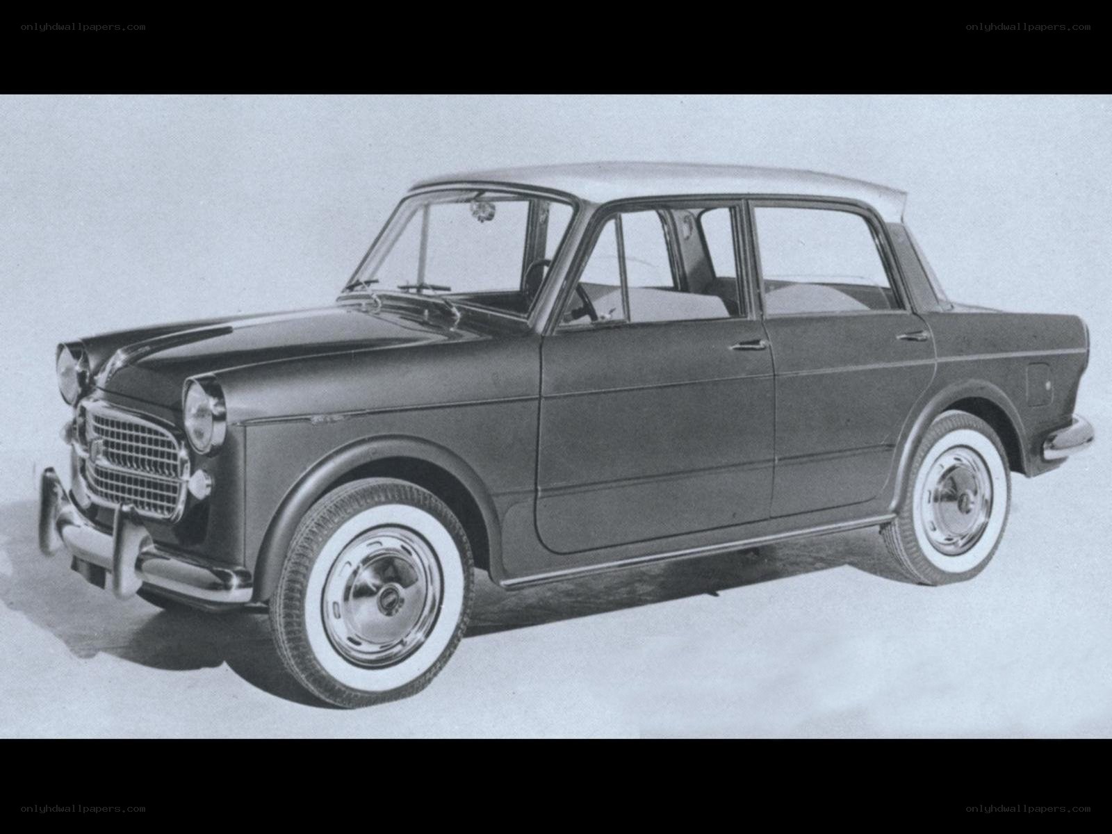 Classic Fiat sedan car