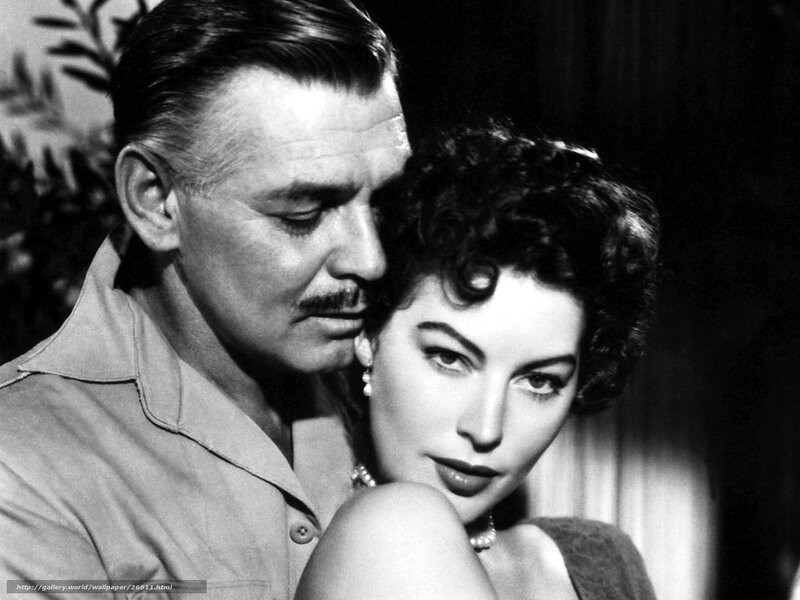 Classic film couple portrait