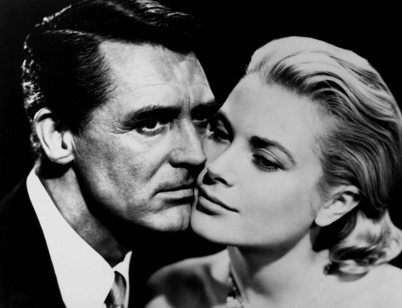 Classic film couple portrait