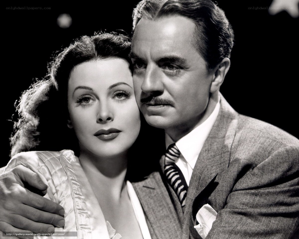 Classic film couple portrait