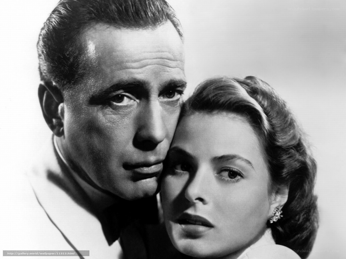 Classic film portrait of a couple