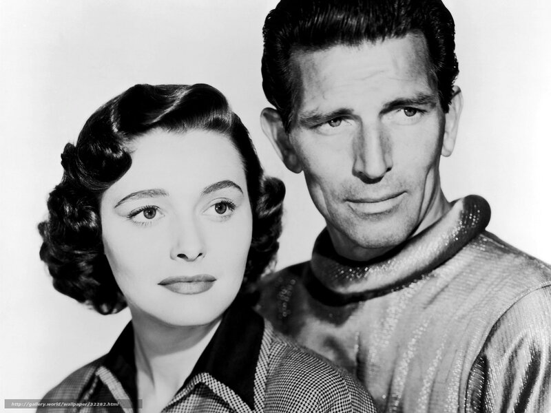 Classic film portrait of actors