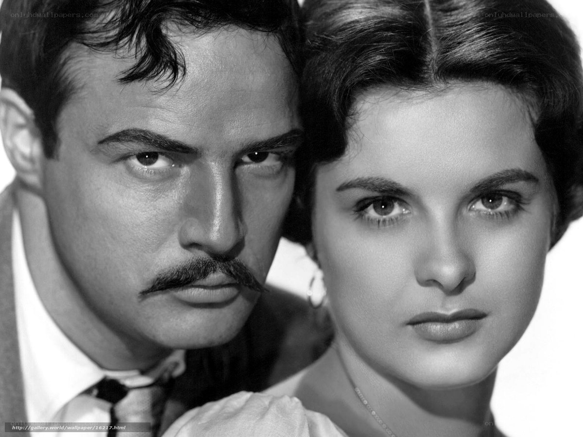Classic film portrait of couple