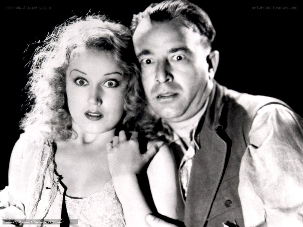 Classic film still with actors