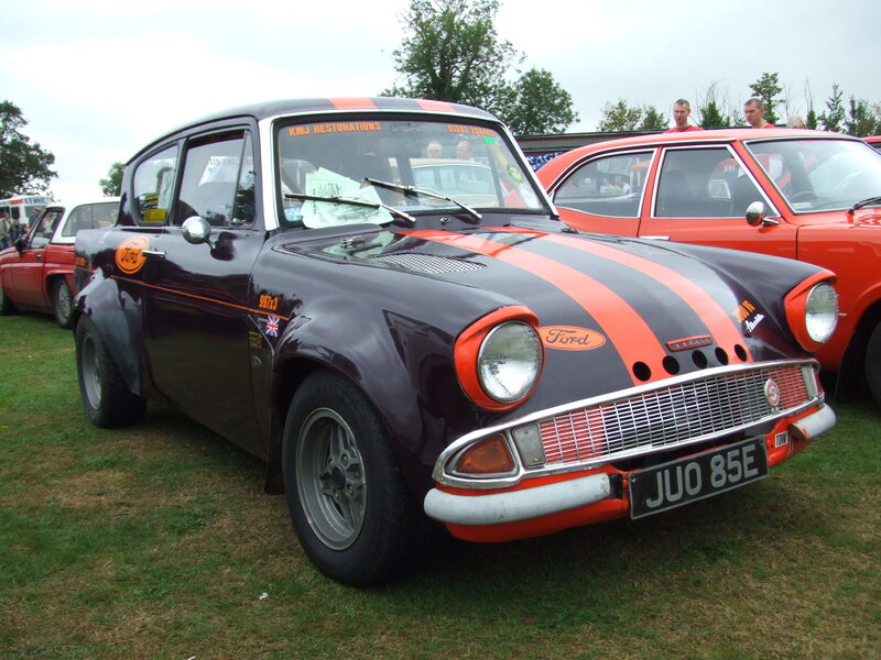 Classic Ford car at a show