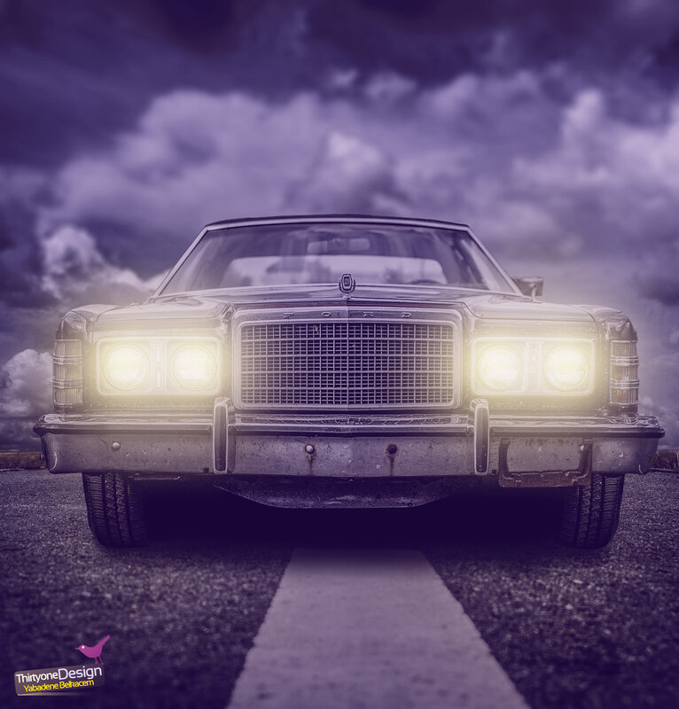 Classic Ford Car
