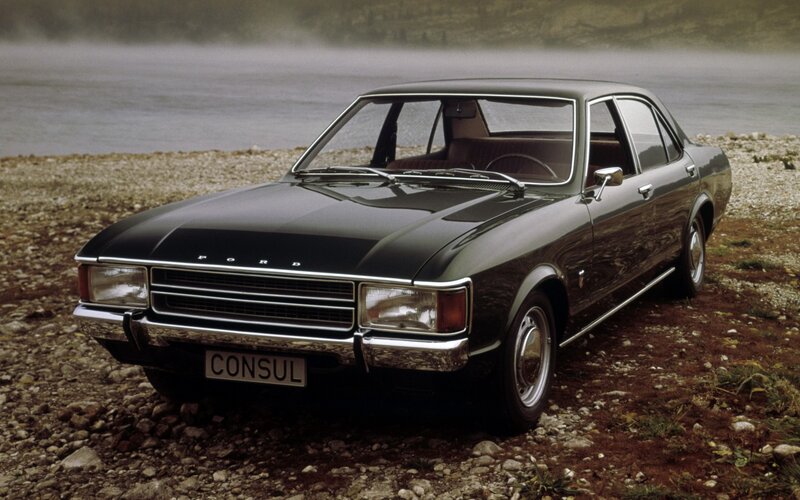 Classic Ford Consul sedan