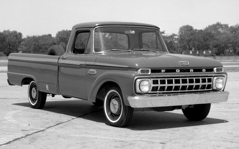 Classic Ford F-100 Pickup Truck