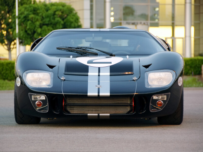 Classic Ford GT40 race car