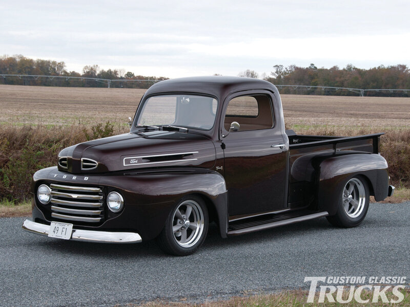 Classic Ford Pickup Truck — Brown