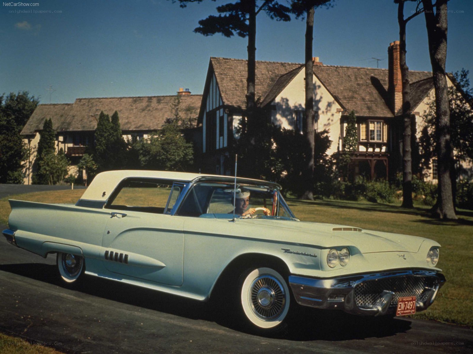 Classic Ford Thunderbird convertible