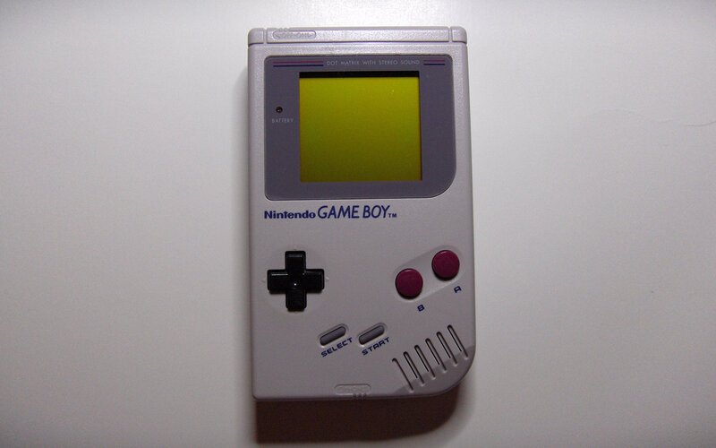Classic Game Boy console