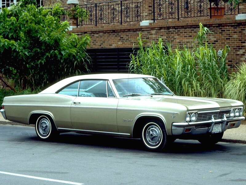 Classic gold Chevrolet Impala