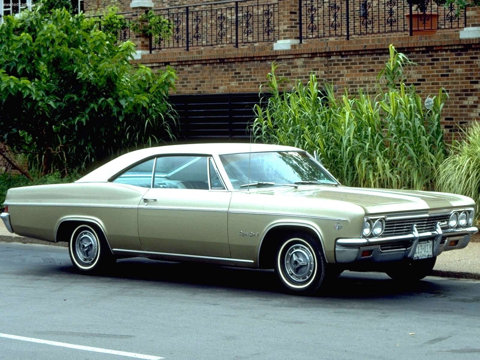 Classic gold Chevrolet Impala